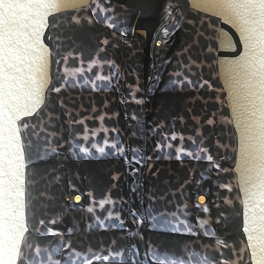 Michael Kors cheetah vest